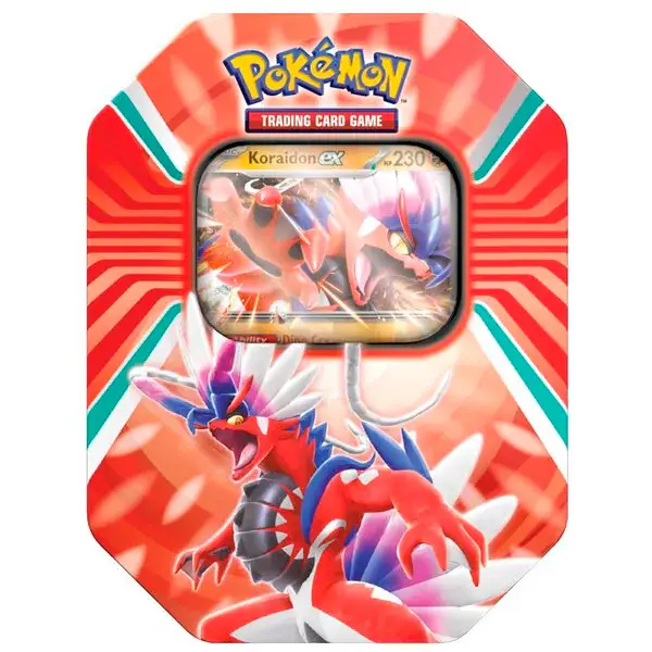 Pokémon TCG Tin Box Paldea Legends -Koraidon