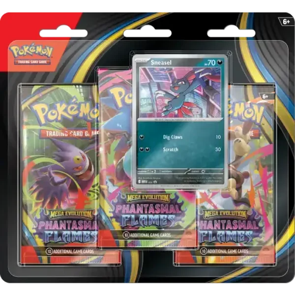 Phantasmal Flames – 3-Pack Blister – Sneasel