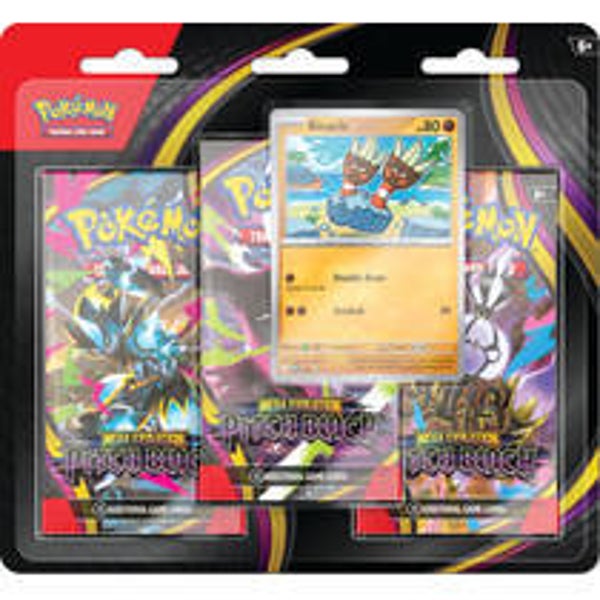 Pokémon TCG: Mega Evolution – Pitch Black 3 Booster Blister