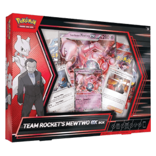 Pokémon TCG - Team Rocket's Mewtwo ex Box