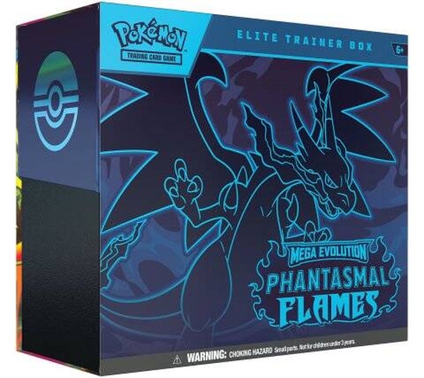 Pokémon: Mega Evolution – Phantasmal Flames Elite Trainer Box