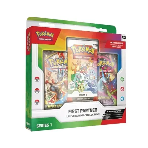 Pokémon First Partner Illustration Collection – Series 1