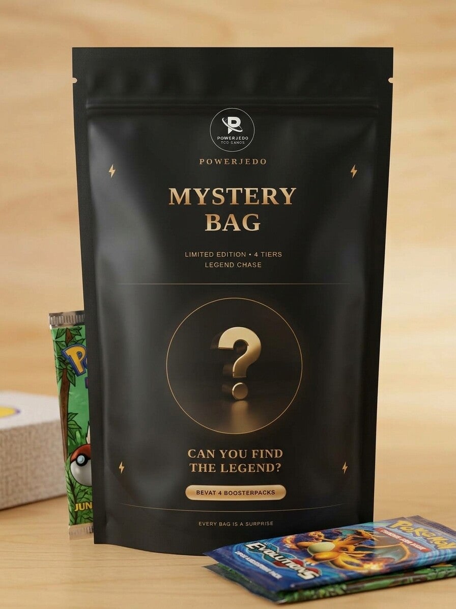 Pokémon TCG Mystery Bag – 4 Engelse Boosterpacks | Powerjedo Legend Chase