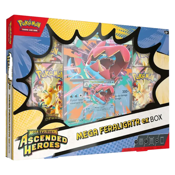 Pokémon Mega Feraligatr ex Collection Box