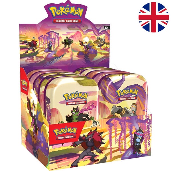 Pokémon TCG Shrouded mini tin display