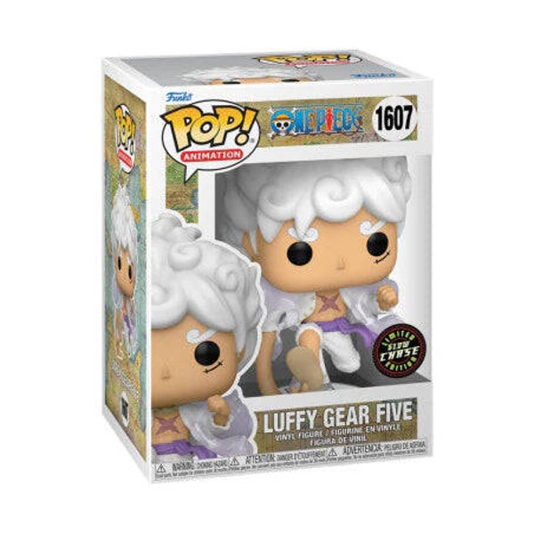 Funko POP! One Piece Luffy Gear 5 Chase Variant #1607 – Limited Edition Vinyl Figuur