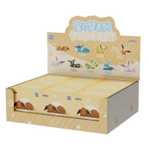 Pokémon Eevee Sleeping Position Series Blind Box Figure – Verrassingsfiguur
