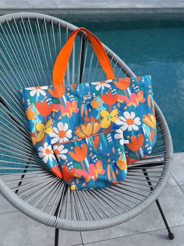 Grand cabas de plage