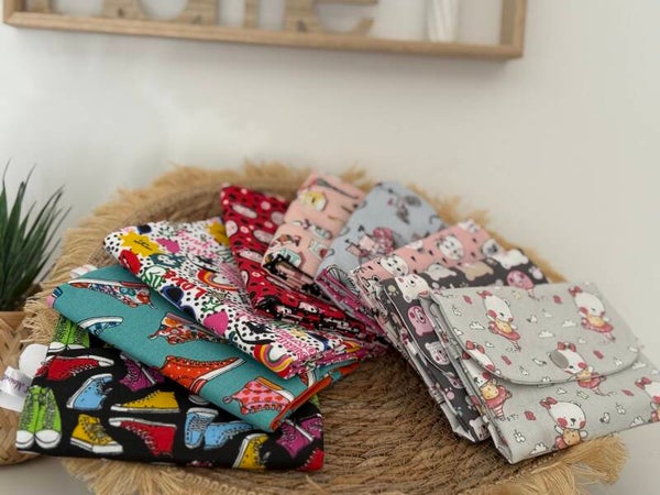 Pochette à barrettes