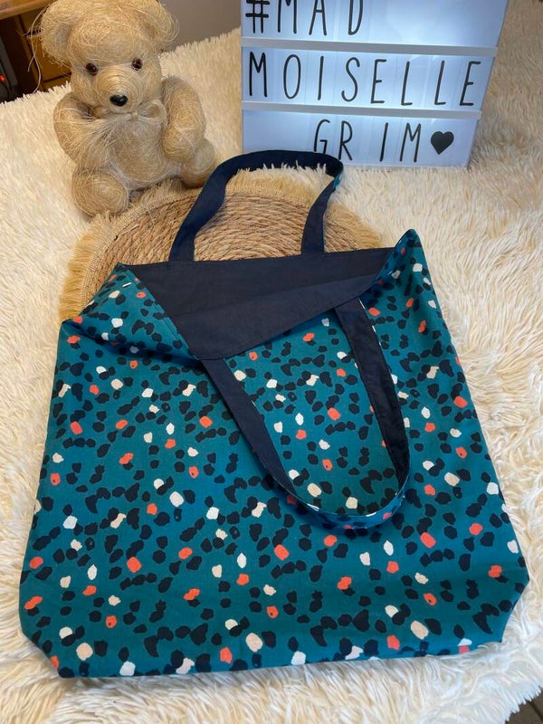 Tote bag réversible