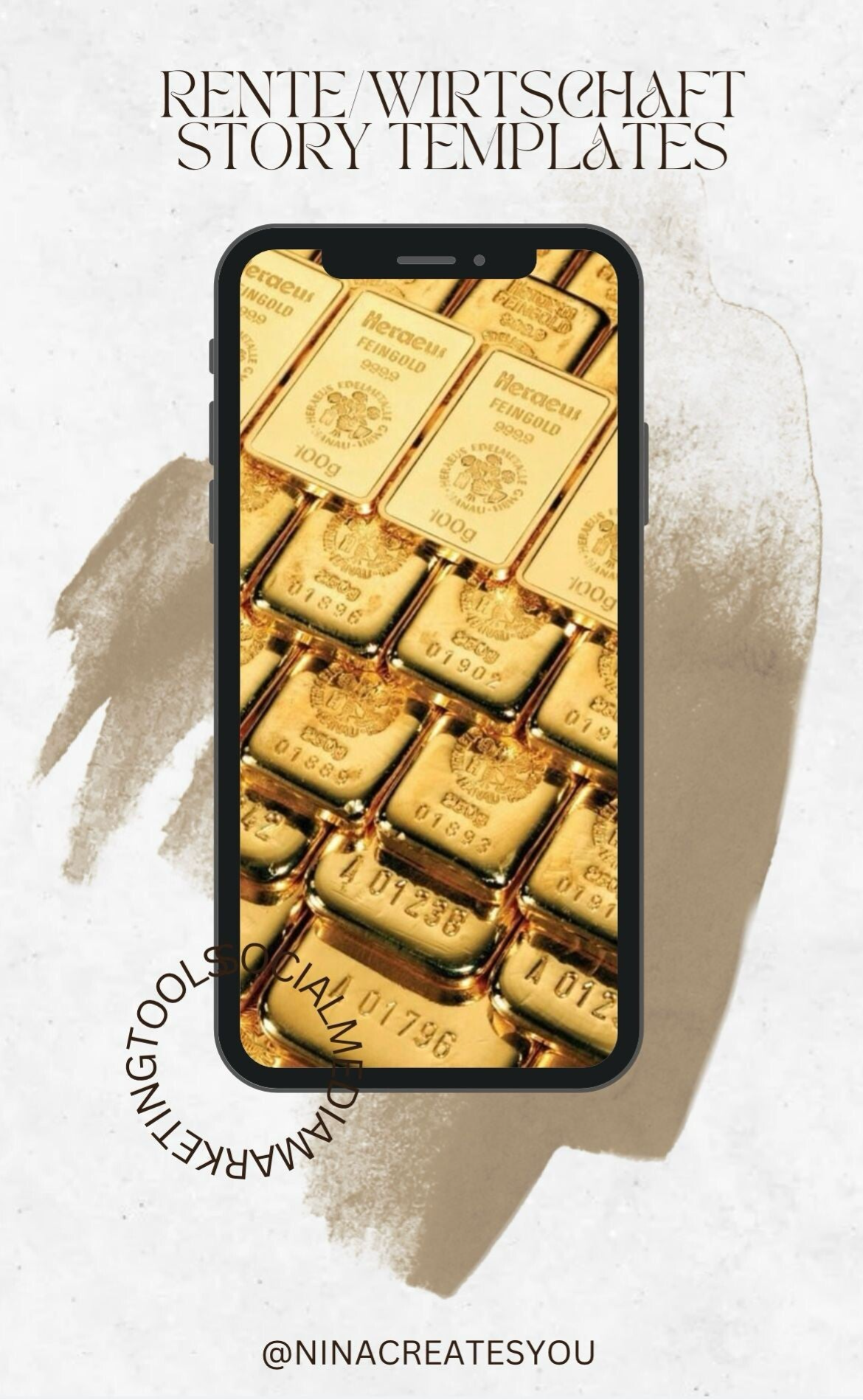 Rente Wirtschaft Story Templates