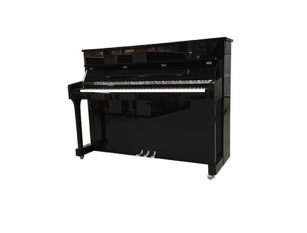 Piano droit Kléber modèle 110 noir laqué