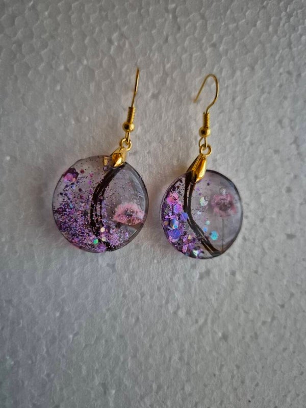 Lot boucle d'oreille et collier assorties