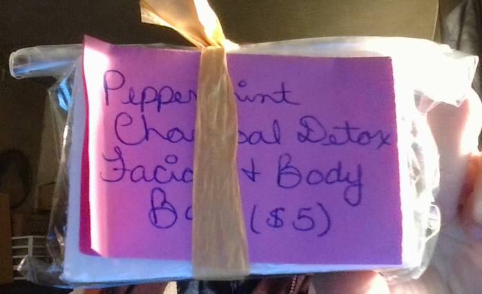 Peppermint Charcoal Detox Facial/Body Bar