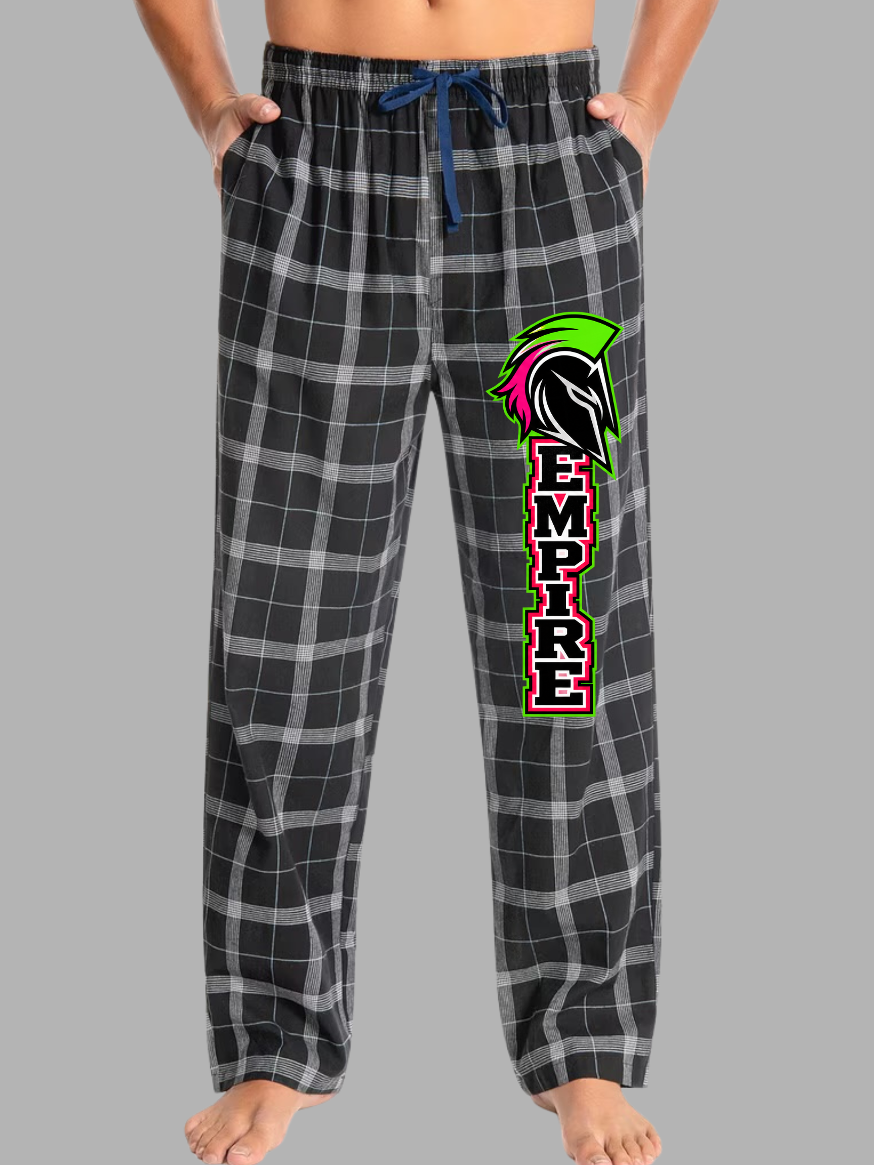 Mens plaid pajama pants