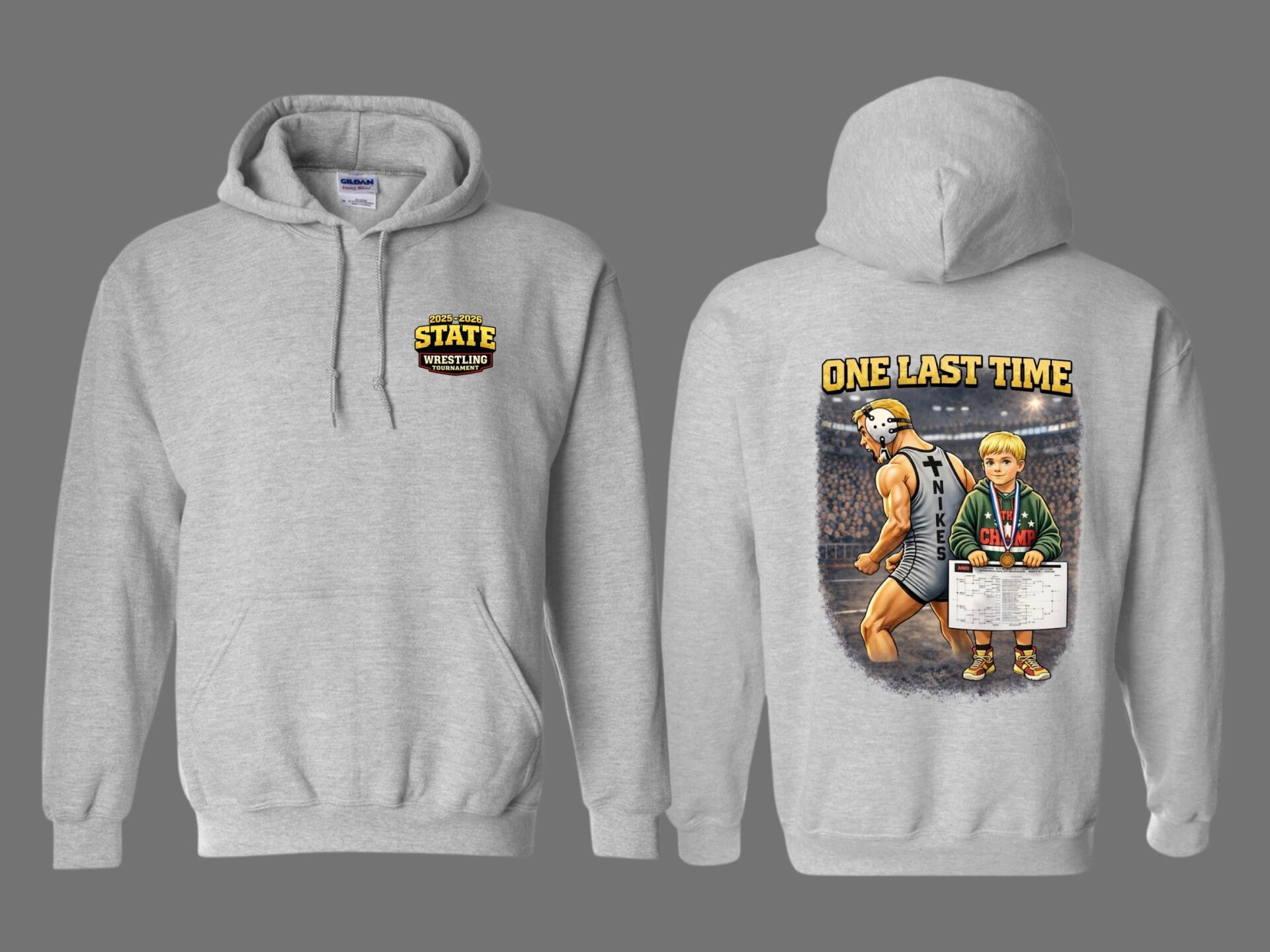 Grey hoodie