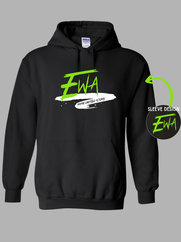 EQA - Black & green hoodie