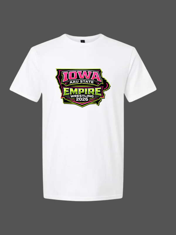 2026 STATE T-SHIRT *WHITE
