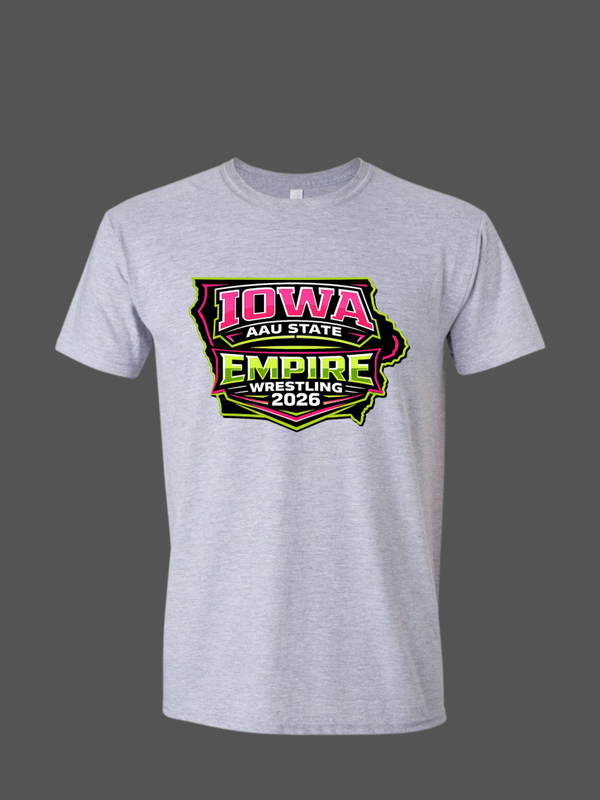 2026 STATE T-SHIRT *GREY