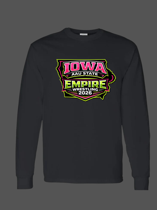 2026 STATE LONG SLEEVE T-SHIRT *BLACK