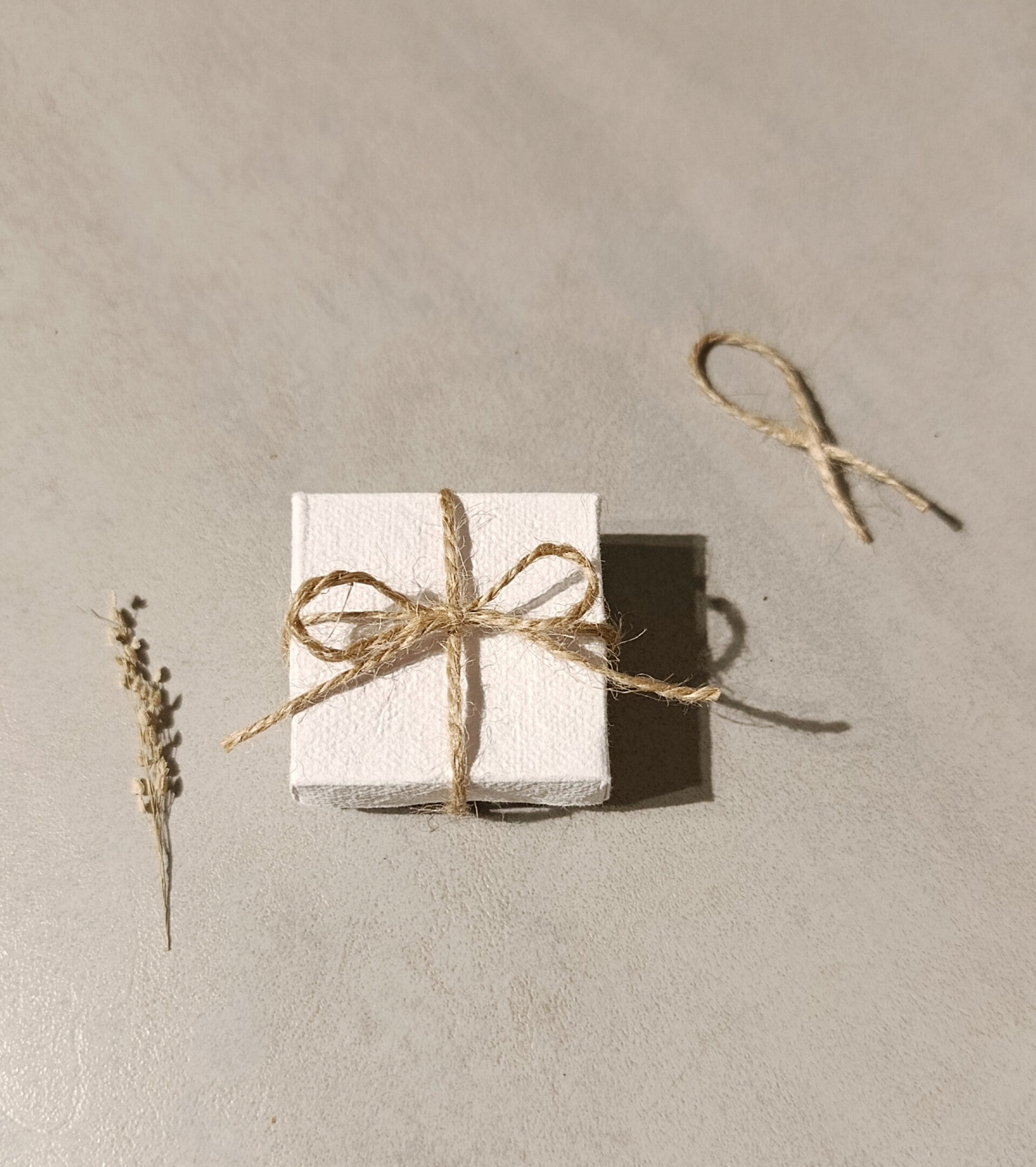 Geschenkbox - handgeschöpft