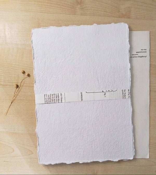 Handgeschöpftes Papier DIN A4