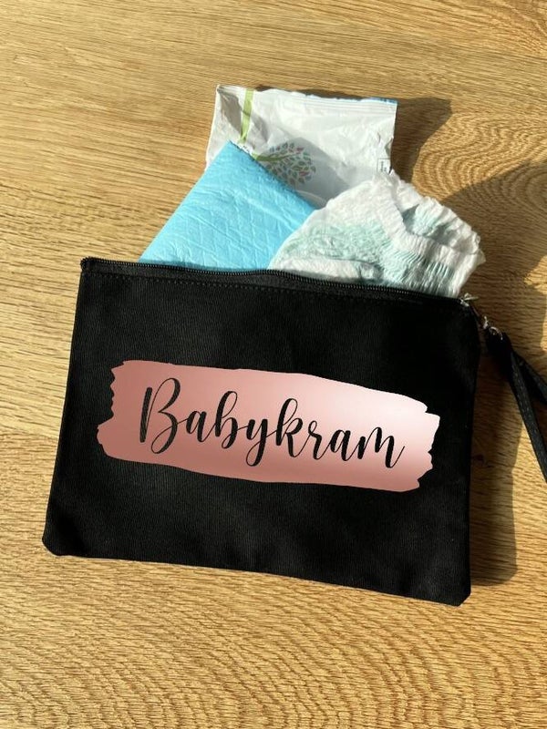 Stofftasche klein "Babykram"