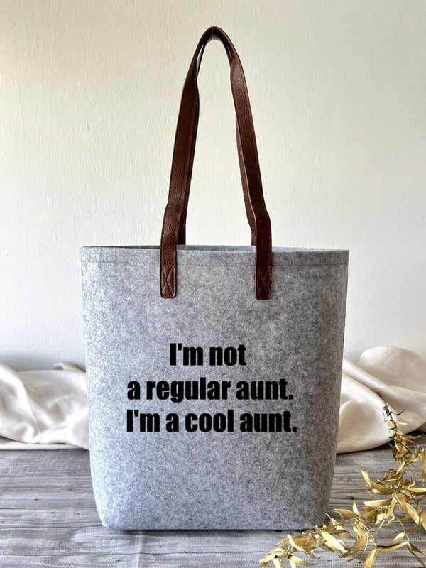 Filztasche groß "Aunt"