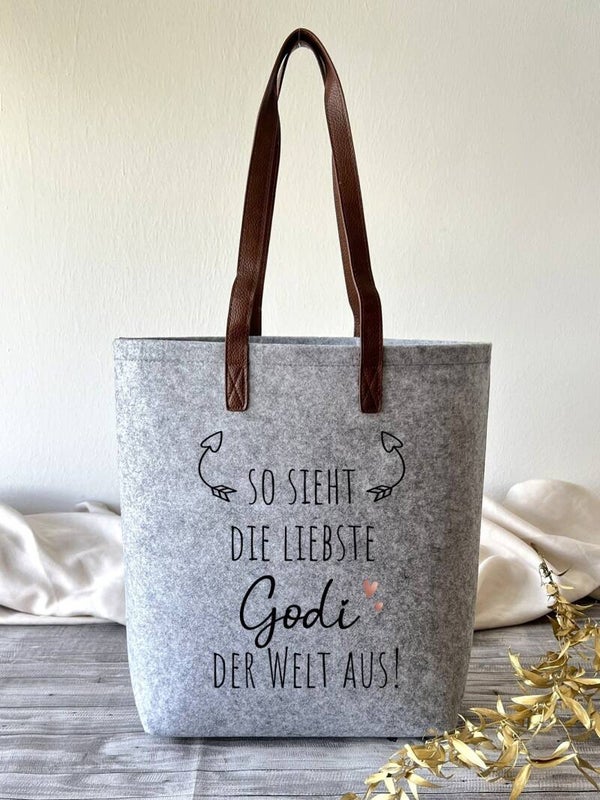Filztasche groß "Godi"
