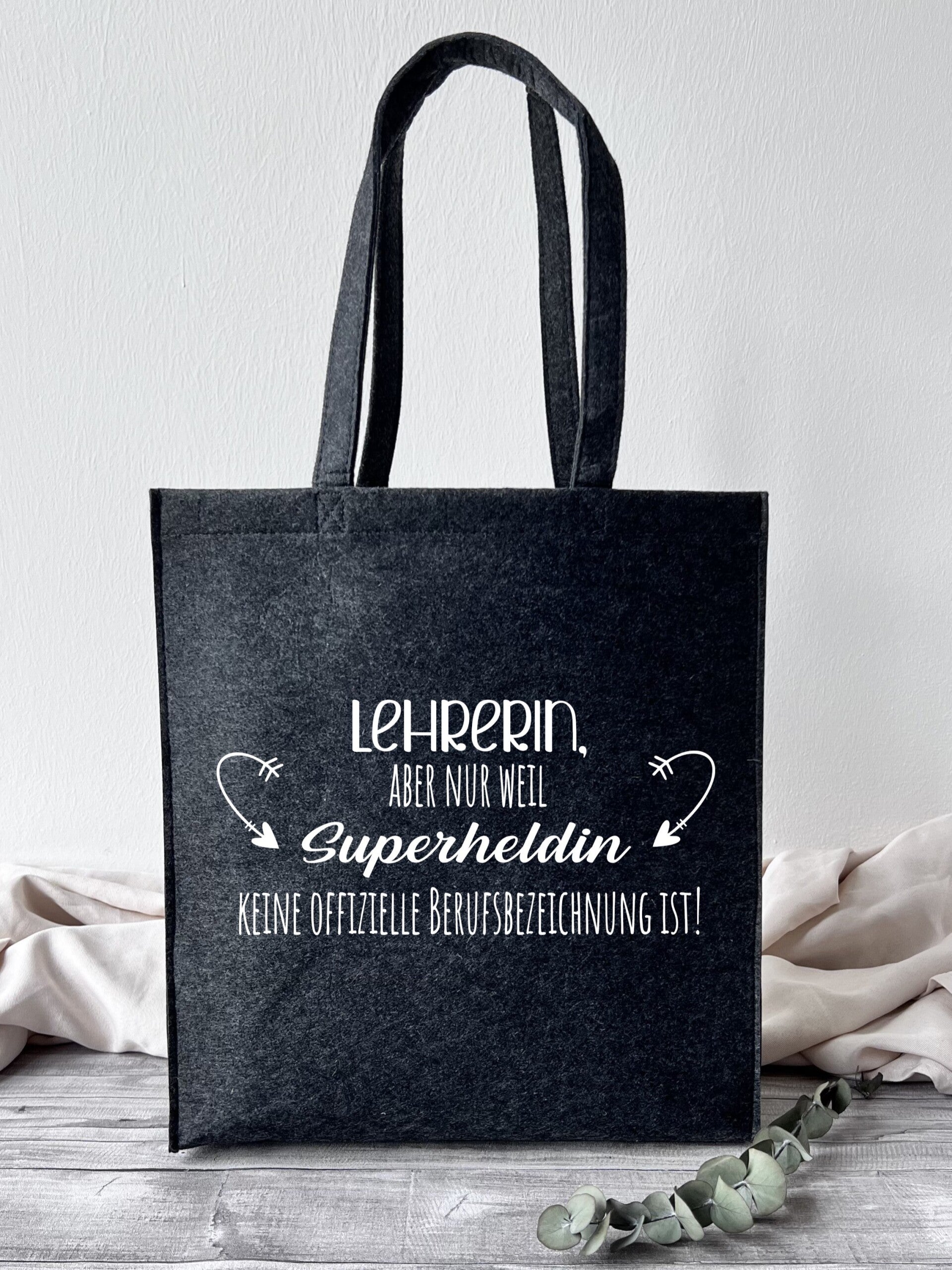 Filztasche groß "Lehrerin"