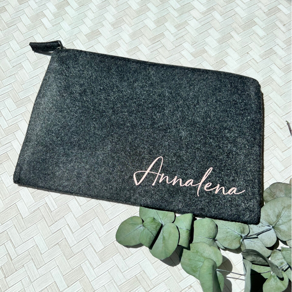 Filztasche klein Personalisiert