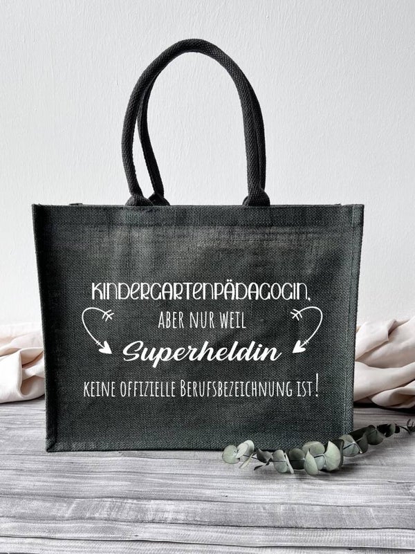 Jutetasche "Kindergartenpädagogin"