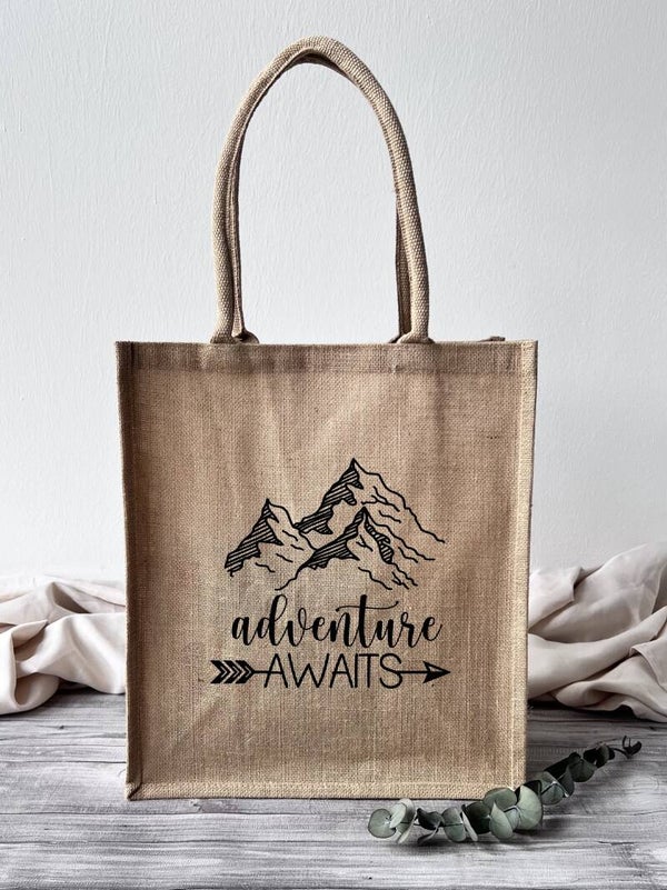 Jutetasche "Adventure"