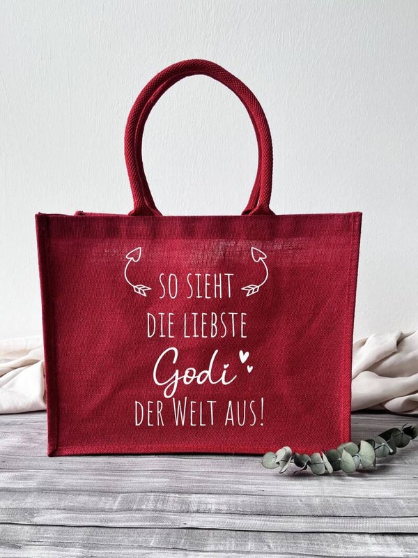 Jutetasche "Godi"