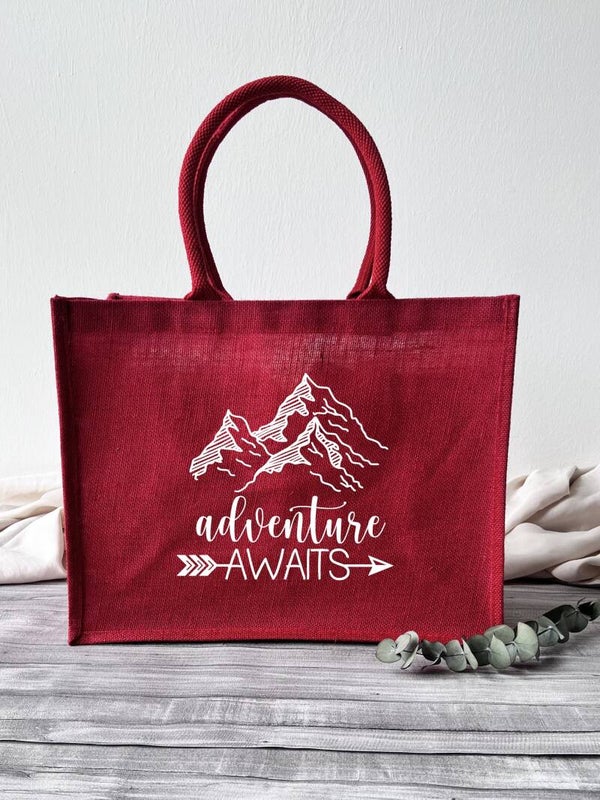Jutetasche "Adventure"