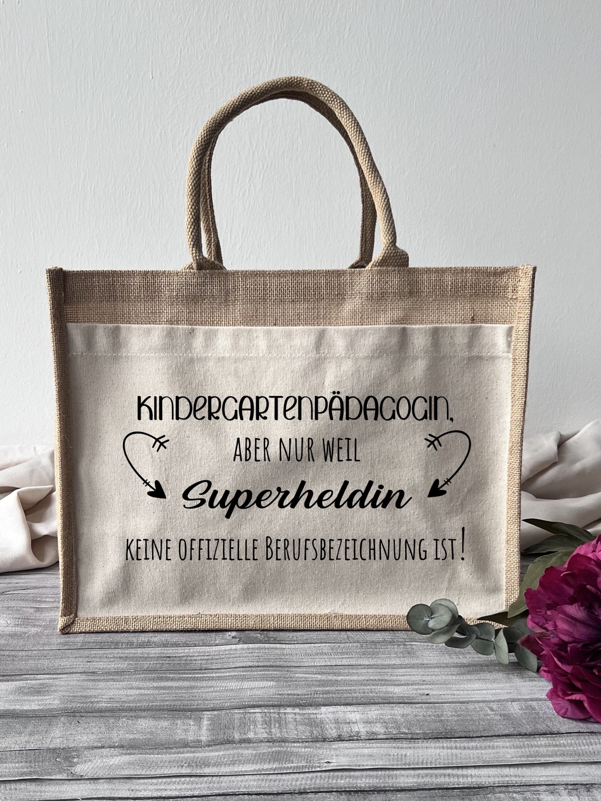 Jutetasche "Kindergartenpädagogin"