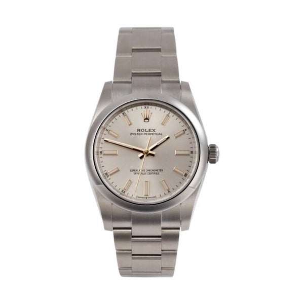 Rolex Oyster Perpetual 34mm Zilver Dial 124200 2022 “UNWORN