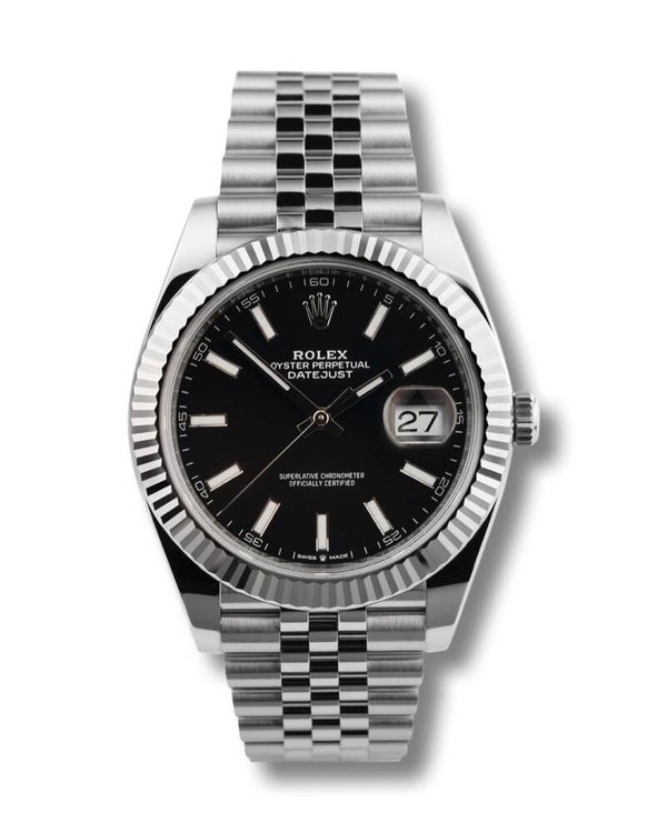Rolex Datejust 41mm Black Dial Jubilee 126334 2021 “UNWORN”