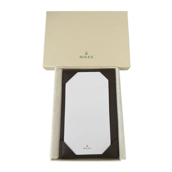 Rolex Notitie Book New