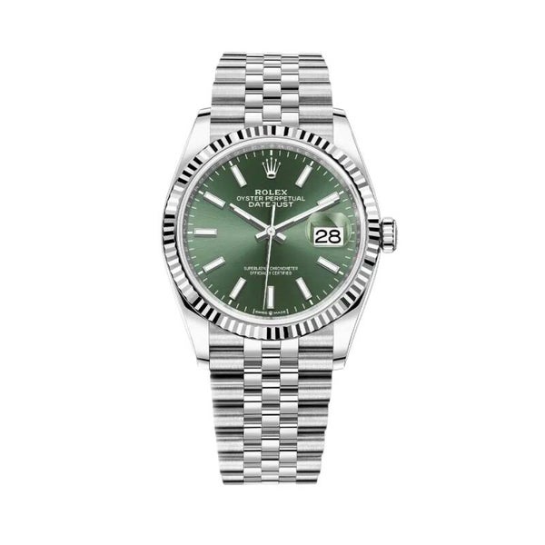 Rolex Datejust 31mm Green Dial Jubilee 278274 2022 “WORN