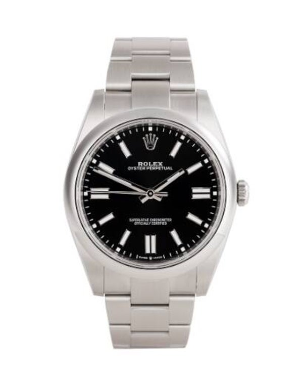 Rolex Oyster Perpetual 41mm Black Dial 124300 2022 "WORN