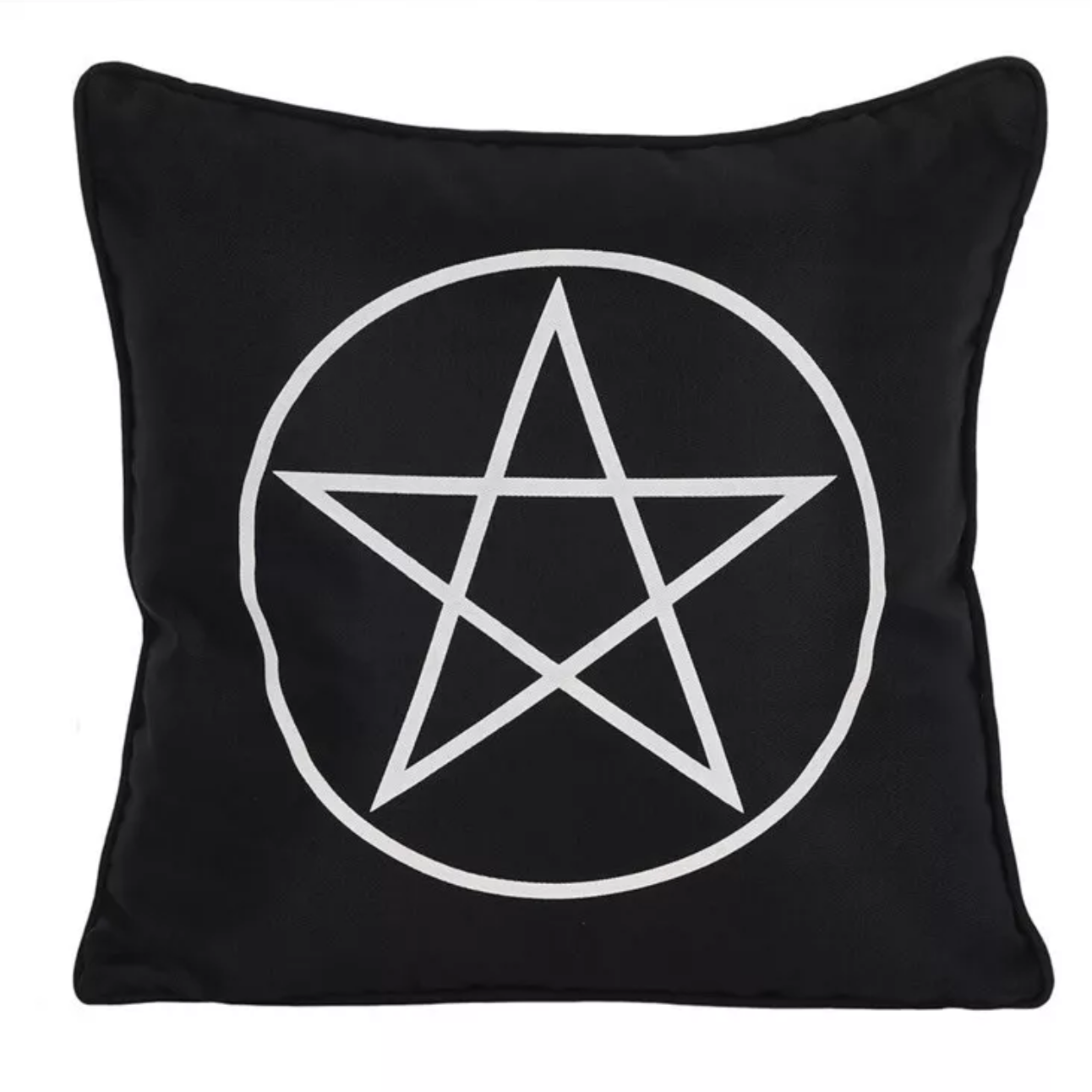 PENTAGRAM PRINT CUSHION PILLOW SCATTER CUSHION