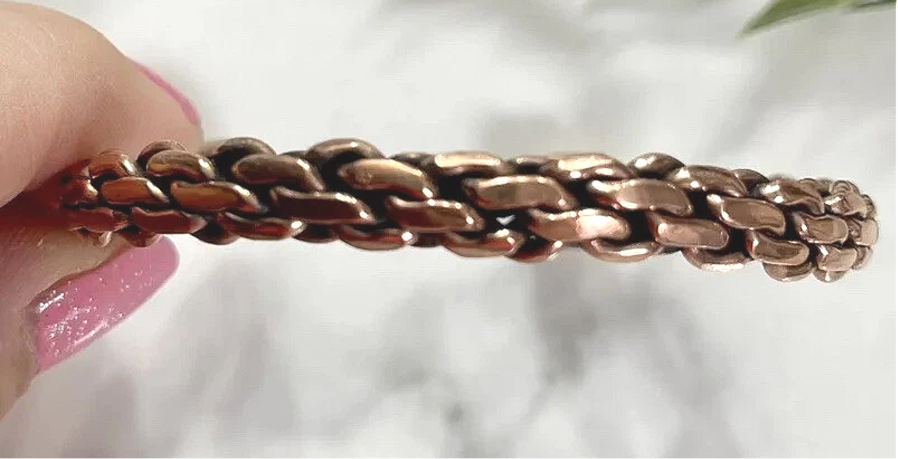 COPPER BRACELET ARTHRITIS RHEUMATISM BANGLE BIO PAIN RELIEF BRACELET