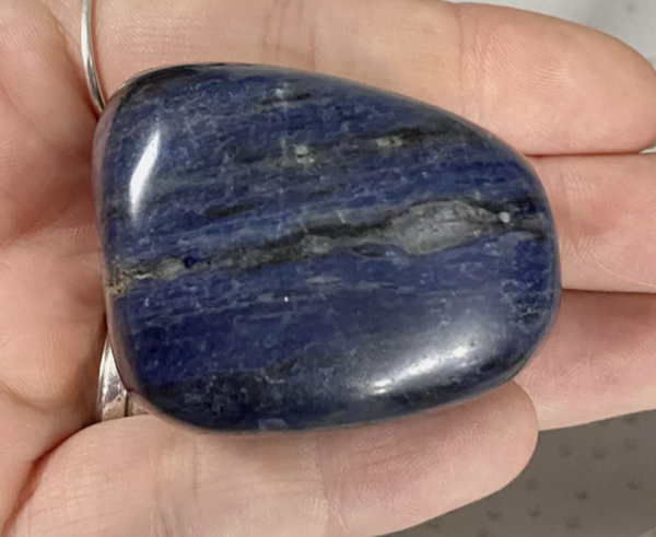 Sodalite Large 95g Tumbled Stone Crystals