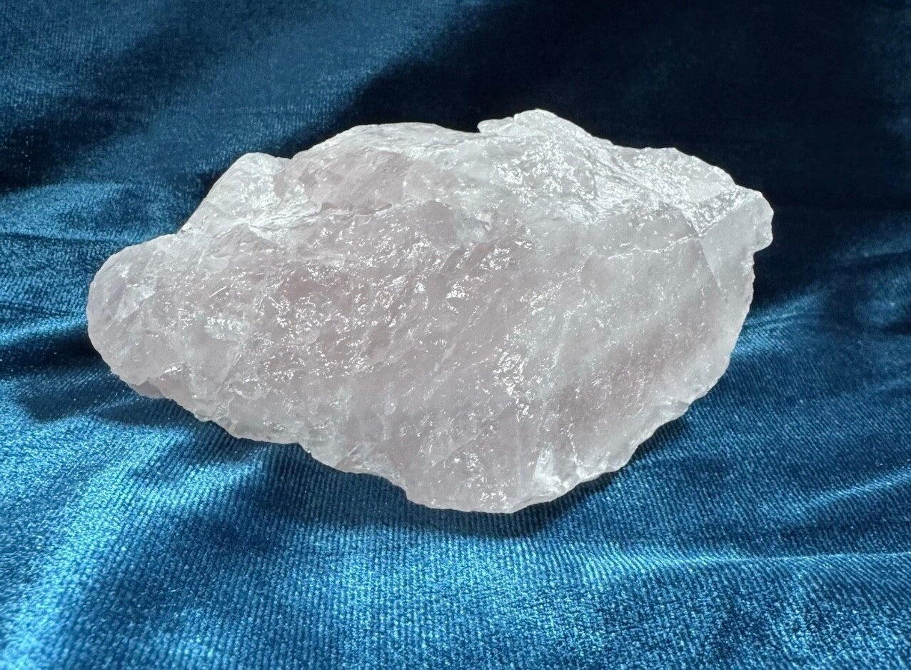 Rose Quartz Large Rough Chunk 376g