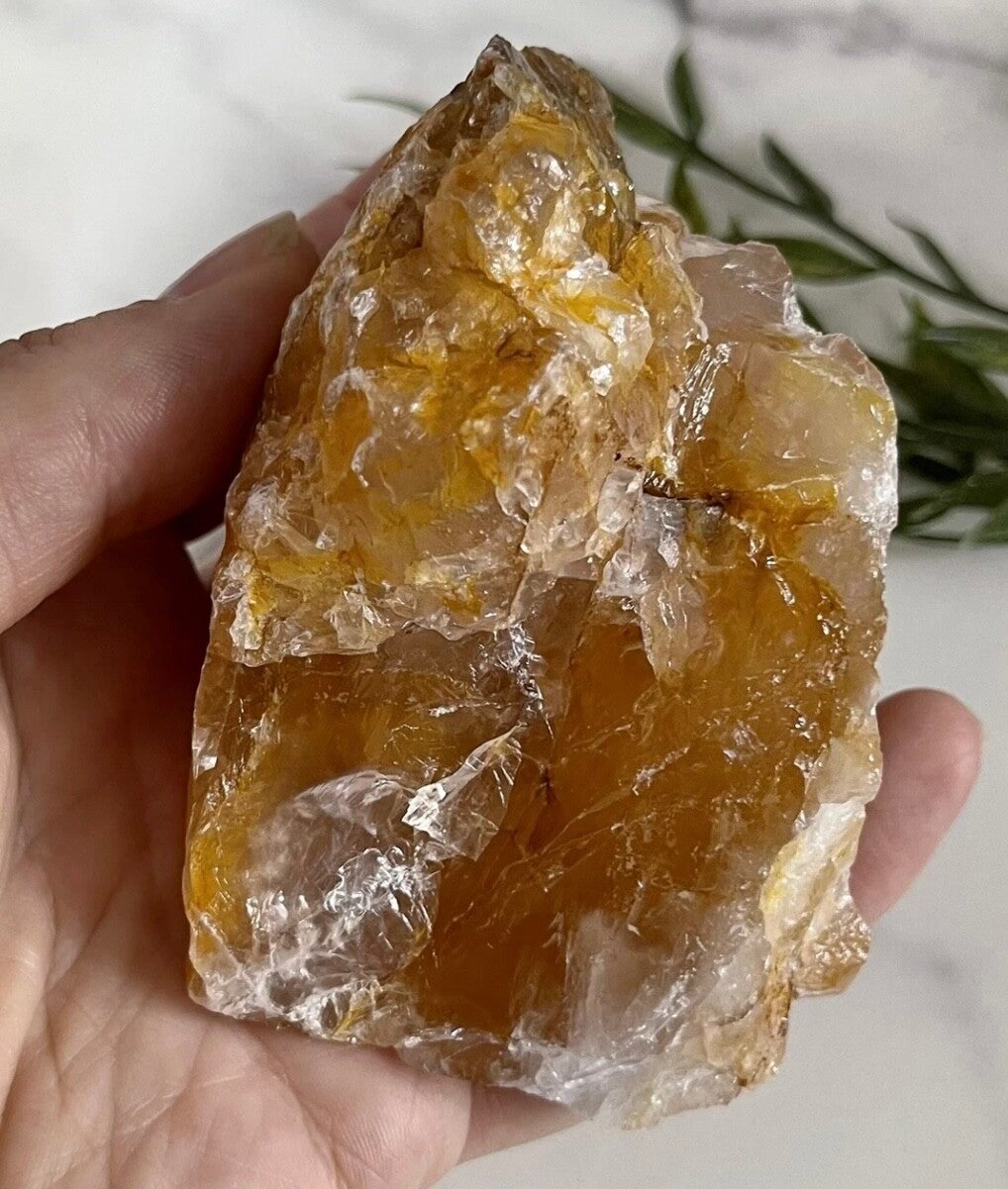 Hematoid Quartz Rough Raw Stone 292g Large Chunk