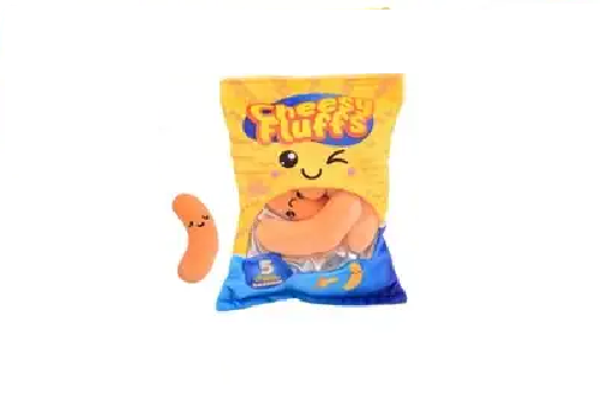 Peluche sac à collation 14x17cm