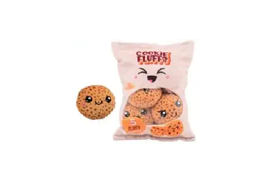 Peluche sac à collation 14x17cm