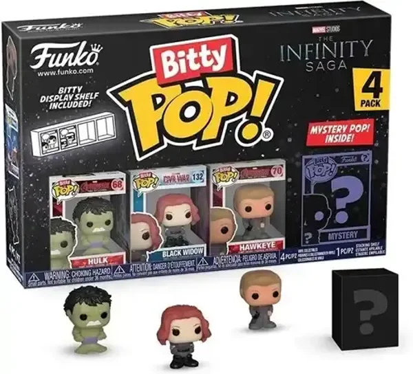 Bitty POP! Marvel The Infinity Saga 4-Pack 9,5x14cm