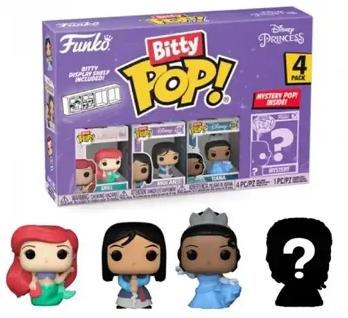 Bitty POP! Disney Princess Ariel 4-Pack 9,5x14cm